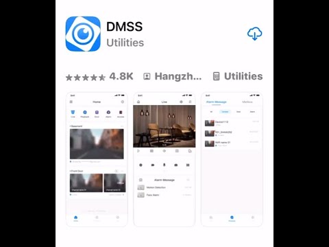 How to install the Dahua DMSS CCTV app to your phone